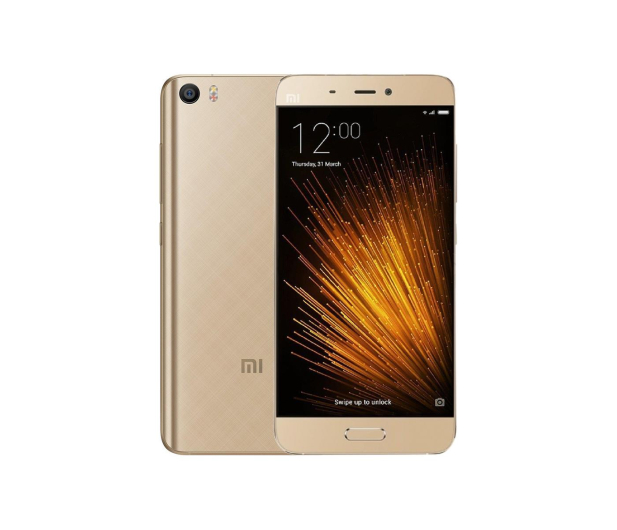 Xiaomi Mi 5 32GB Dual SIM LTE Glass Gold - 345483 - zdjęcie